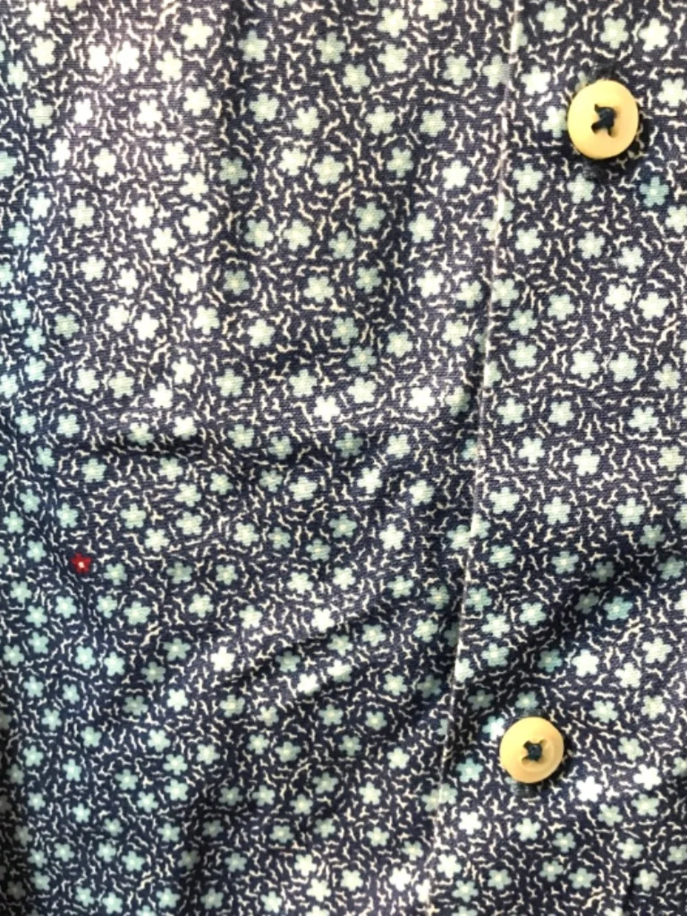 Men's Banana Republic Floral Button Down Dress Shirt Grant Fit Sz-Large